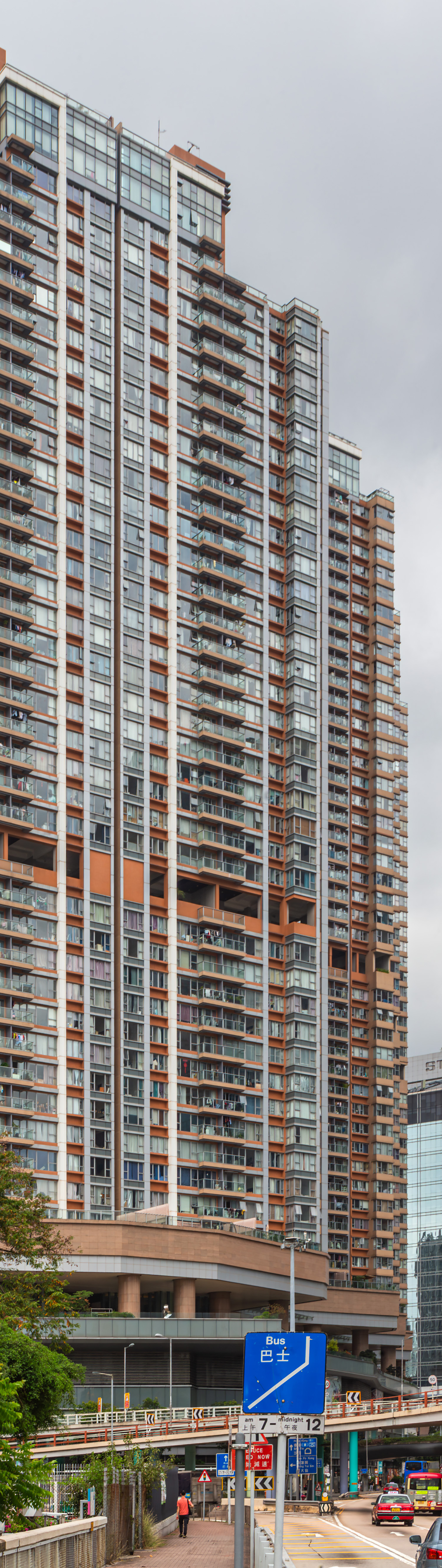 The Latitude Tower 2, Hong Kong - View from the south. © Mathias Beinling